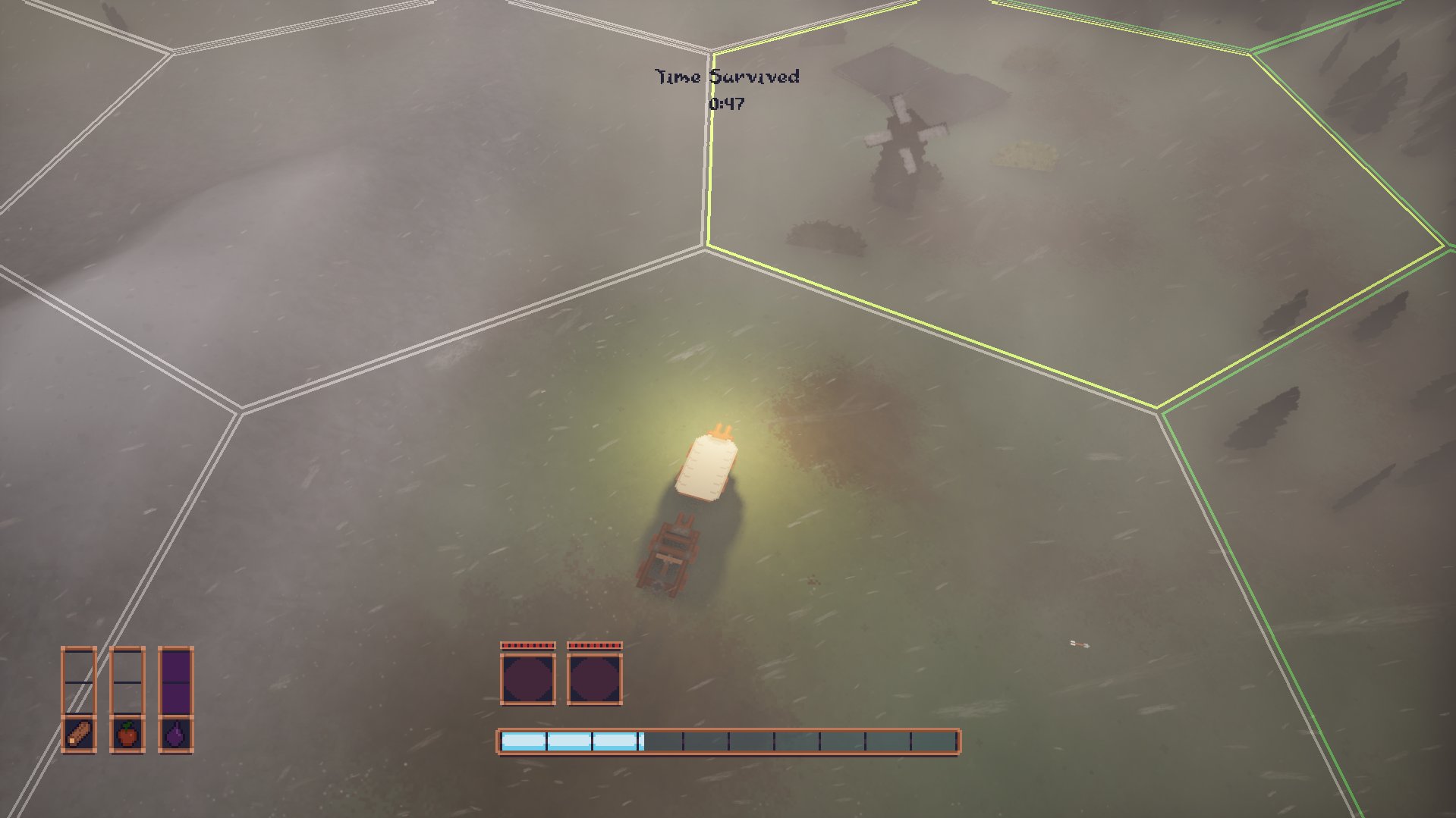 Procedural hex world from the undisclosed roguelike, the project that needed noise